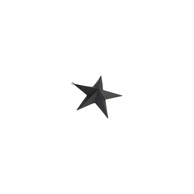 Matt Black Convexed Star