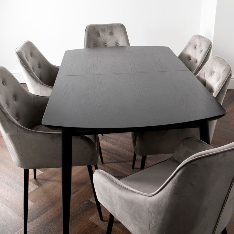 Oxford Dark Ash Dining Table