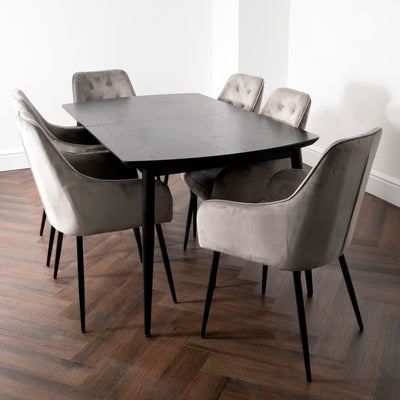 Oxford Dark Ash Dining Table