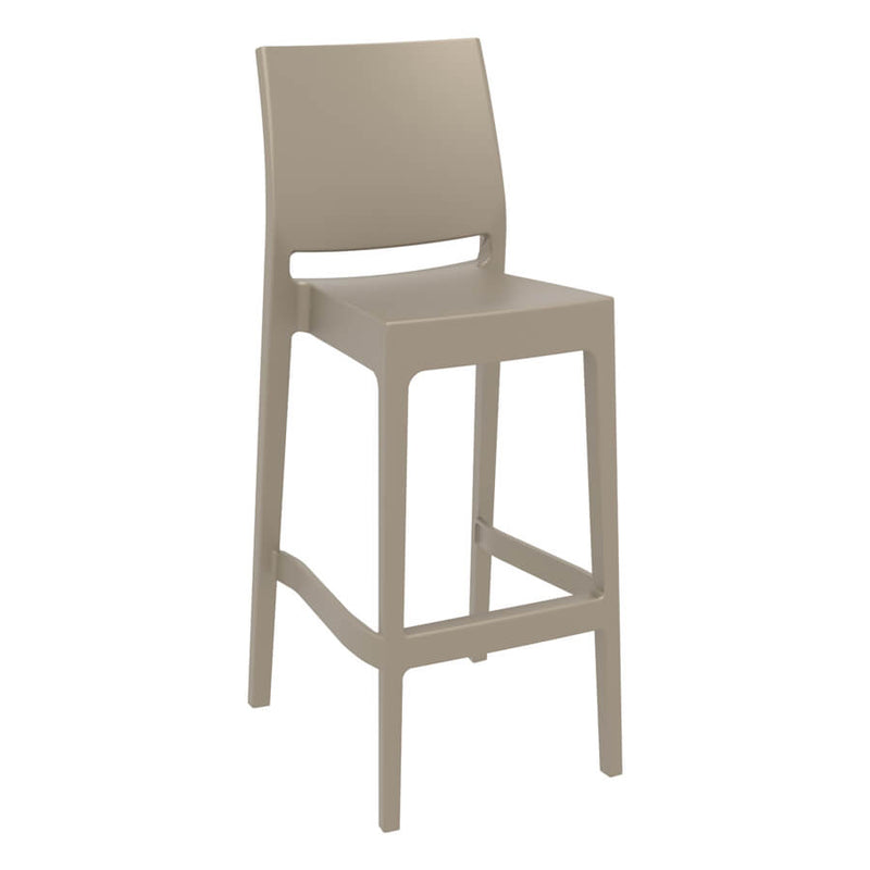 MAYA 75 Bar Stool - Taupe