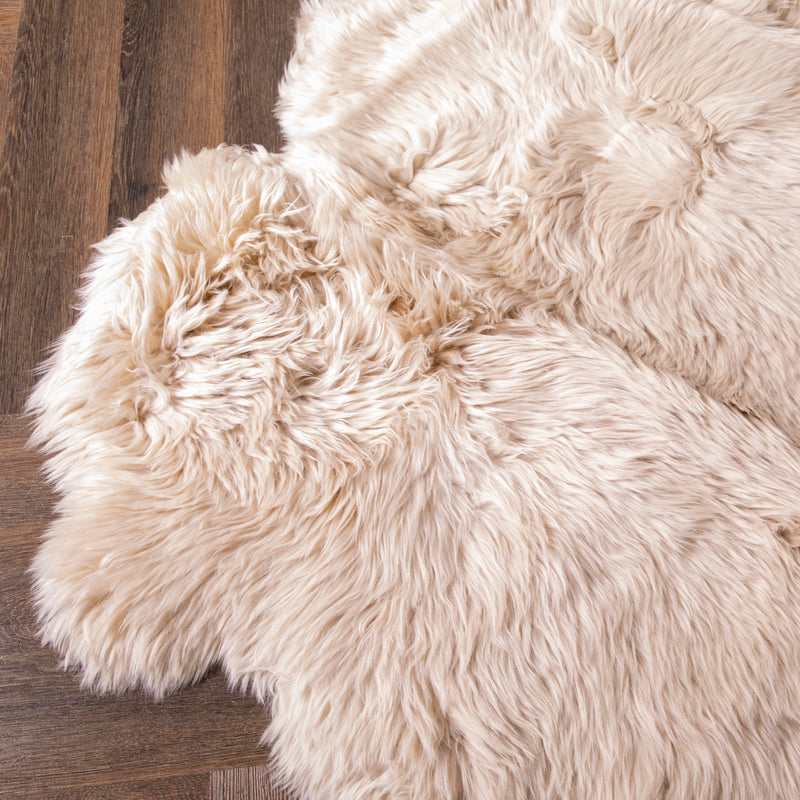 Sextuple Sheepskin rug