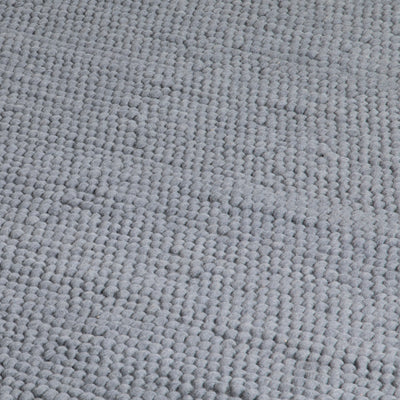 Grey Bubble Wool Rug